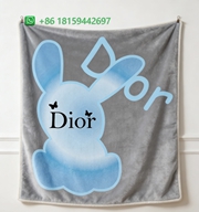 Dior Throw Blankets